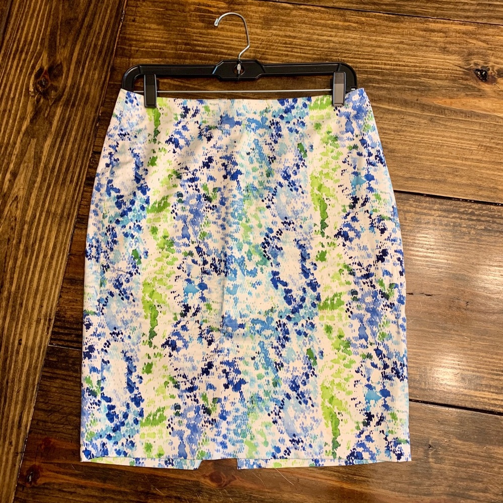 Ann Taylor Women’s Paint Blot Design Skirt (6P)